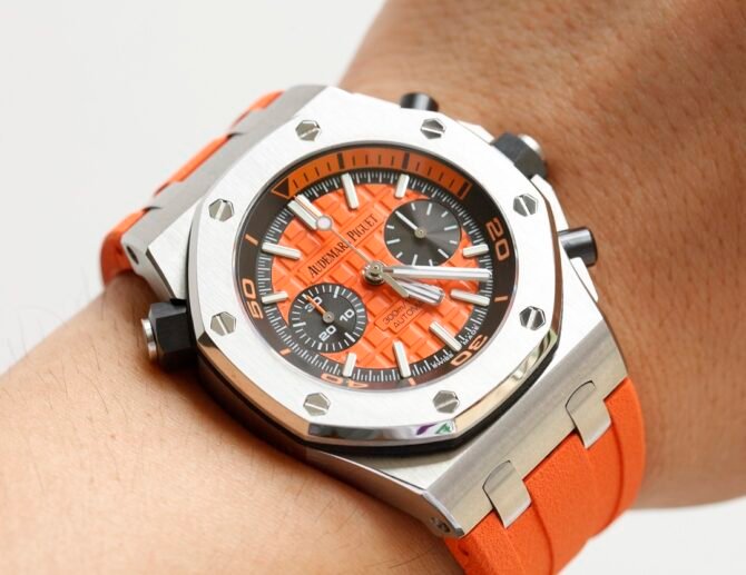 Audemars Piguet-Replica-26703 Automatic Chronograph Men's-42mm-Orange