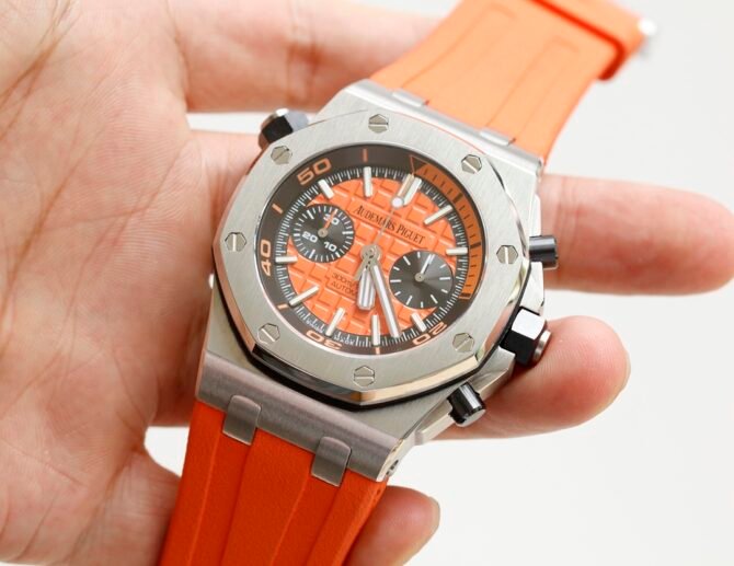 Audemars Piguet-Replica-26703 Automatic Chronograph Men's-42mm-Orange