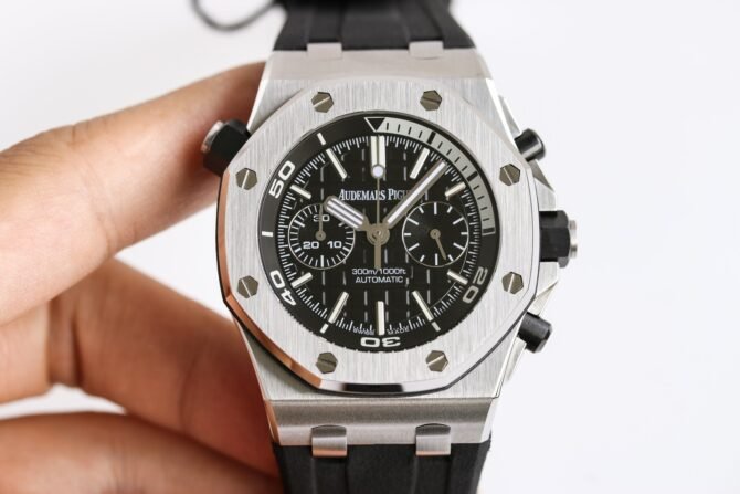 Audemars Piguet-Replica-26703 Automatic Chronograph Men's-42mm-Blcak