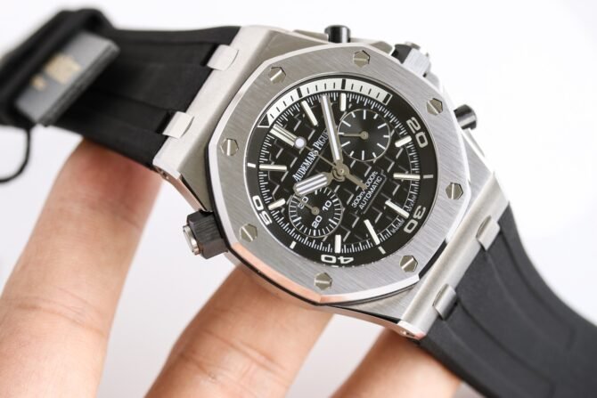 Audemars Piguet-Replica-26703 Automatic Chronograph Men's-42mm-Blcak