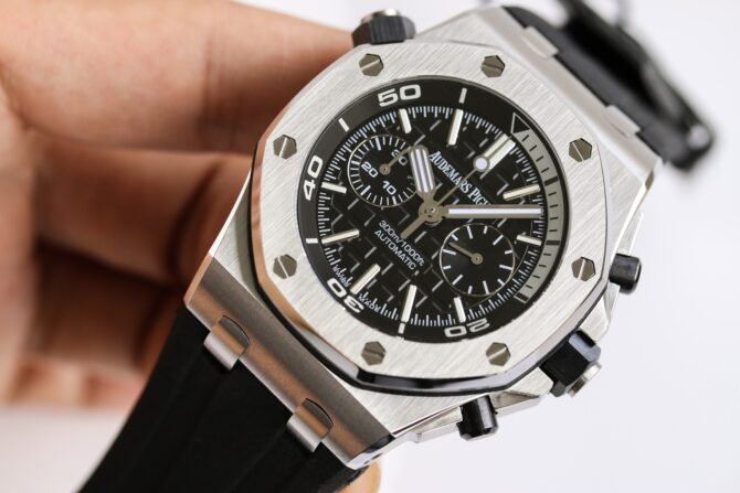 Audemars Piguet-Replica-26703 Automatic Chronograph Men's-42mm-Blcak