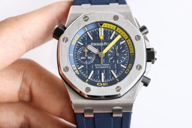 Audemars Piguet-Replica-26703 Automatic Chronograph Men's-42mm-Blue