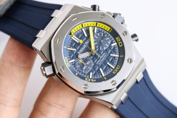 Audemars Piguet-Replica-26703 Automatic Chronograph Men's-42mm-Blue