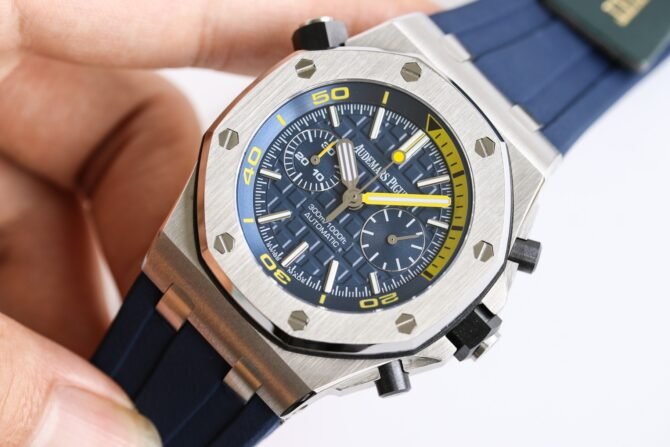 Audemars Piguet-Replica-26703 Automatic Chronograph Men's-42mm-Blue