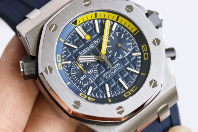 Audemars Piguet-Replica-26703 Automatic Chronograph Men's-42mm-Blue