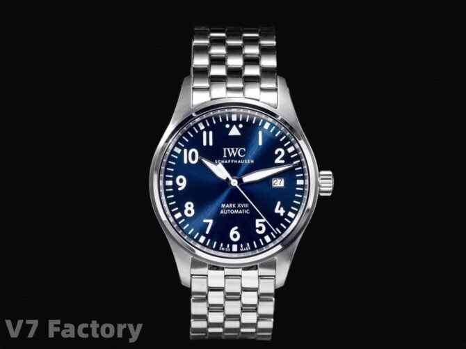 IWC-Replica - PILOT'S WATCH Series - Mark XVIII -Metal-Blue