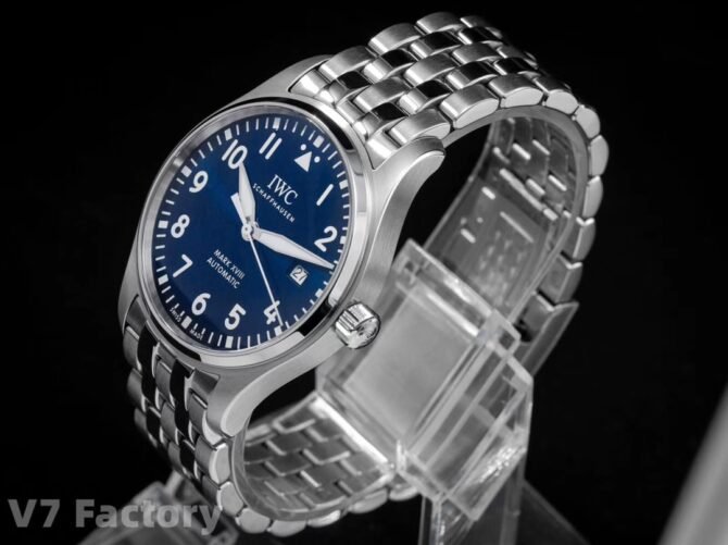 IWC-Replica - PILOT'S WATCH Series - Mark XVIII -Metal-Blue