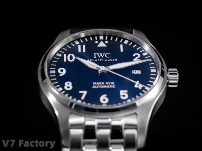 IWC-Replica - PILOT'S WATCH Series - Mark XVIII -Metal-Blue