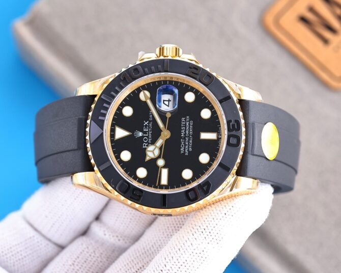 Official website Rolex-Replica- Yacht-Master 42mm Gold Yacht-1