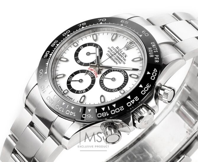 👑Rolex -Replica-Cosmograph Daytona -4130 Movement - 904L Stainless Steel- 40mm-1