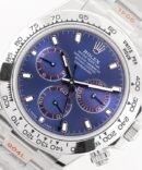   Rolex -Replica- Cosmograph Daytona 40 Series - Top Swiss Ice Blue Lume-Blue-1