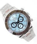   Rolex -Replica- Cosmograph Daytona 40 Series - Top Swiss Ice Blue Lume-Blue-2