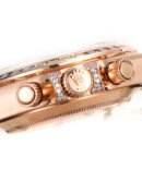  💎Rolex-Replica- Rainbow Bezel- Cosmograph Daytona -7750 Mechanical Movement - Gold