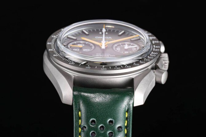 OMEGA-Replica -SPEEDMASTER-Dark Side of the Moon Watc-Green