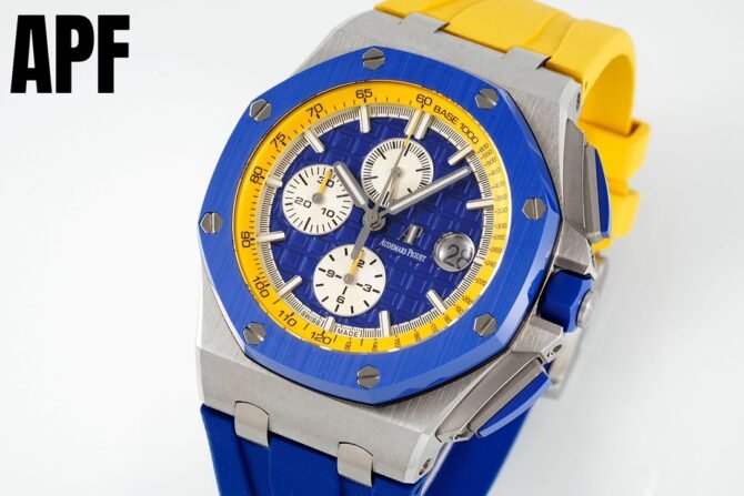 "Summer Hot Sale" Audemars Piguet -Replica-Royal Oak Offshore 26470 Series 42mm Watch-Yellow