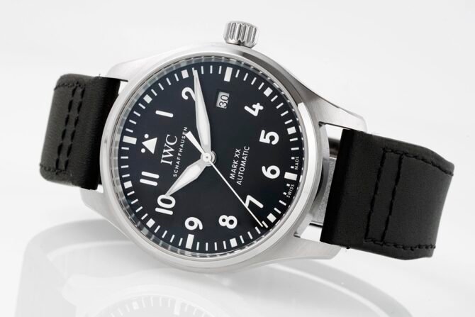 IWC-Replica - PILOT'S WATCH Series - Mark XX Series -Leather-Black