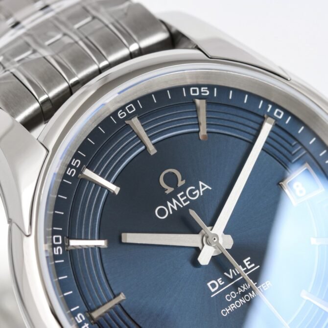 OMEGA-Replica -De Ville -HOUR VISION-Metal-Blue