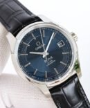 OMEGA-Replica -De Ville -HOUR VISION-Leatherl-Blue