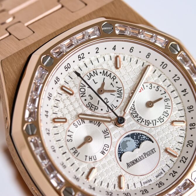 💎Audemars Piguet - Replica -Royal Oak Perpetual Calendar-26754-White