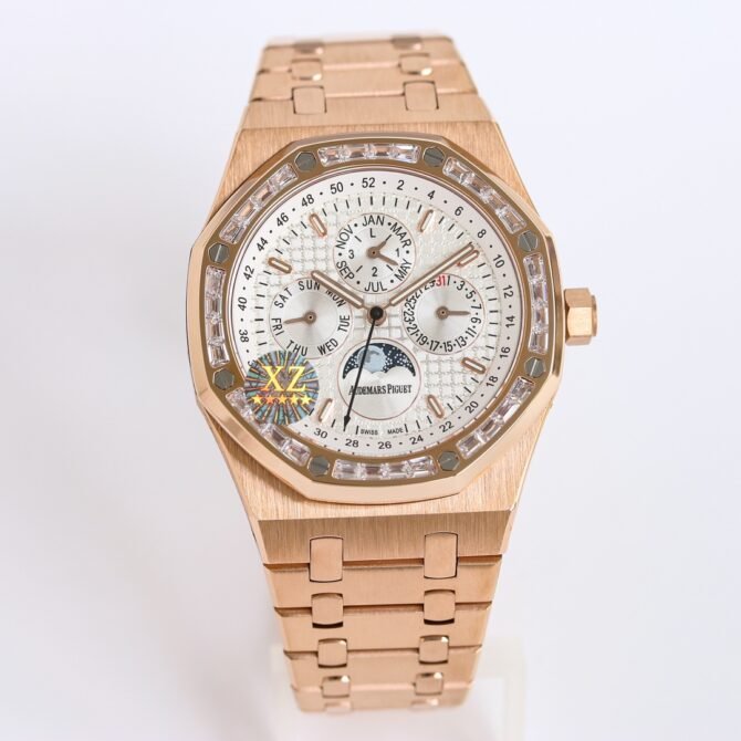 💎Audemars Piguet - Replica -Royal Oak Perpetual Calendar-26754-White