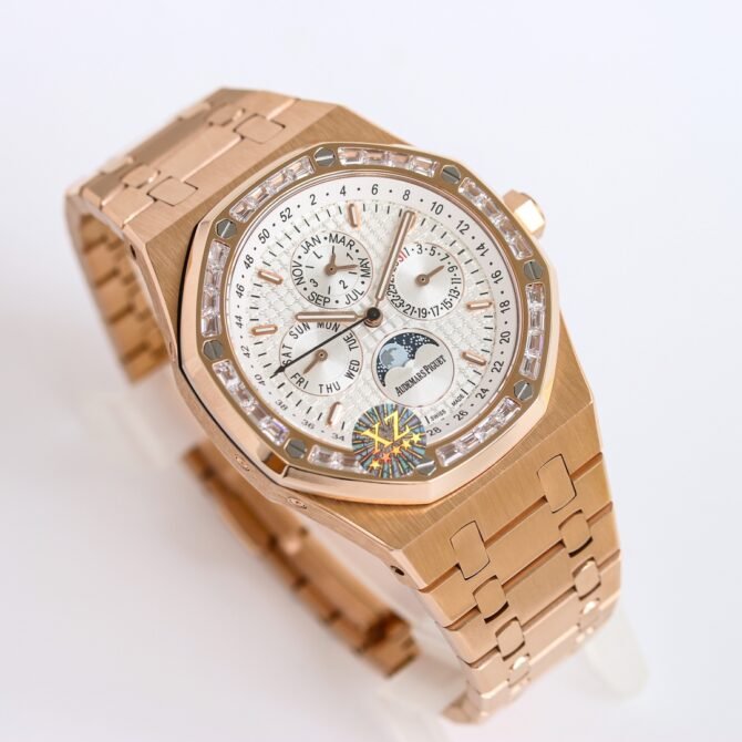 💎Audemars Piguet - Replica -Royal Oak Perpetual Calendar-26754-White