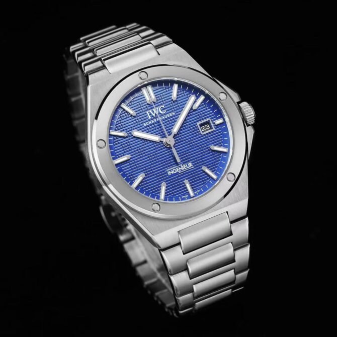 IWC-Replica -IWC INGENIEUR Series Automatic Watch-Metal-Blue