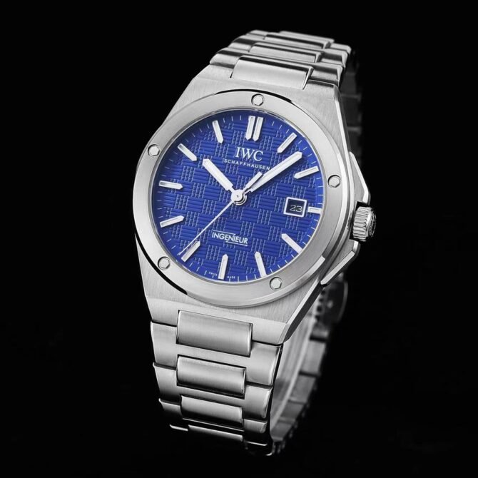 IWC-Replica -IWC INGENIEUR Series Automatic Watch-Metal-Blue