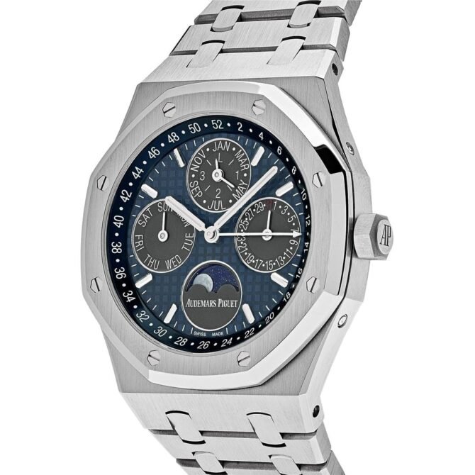 Audemars Piguet - Replica -Royal Oak Perpetual Calendar-26754-Blue-1