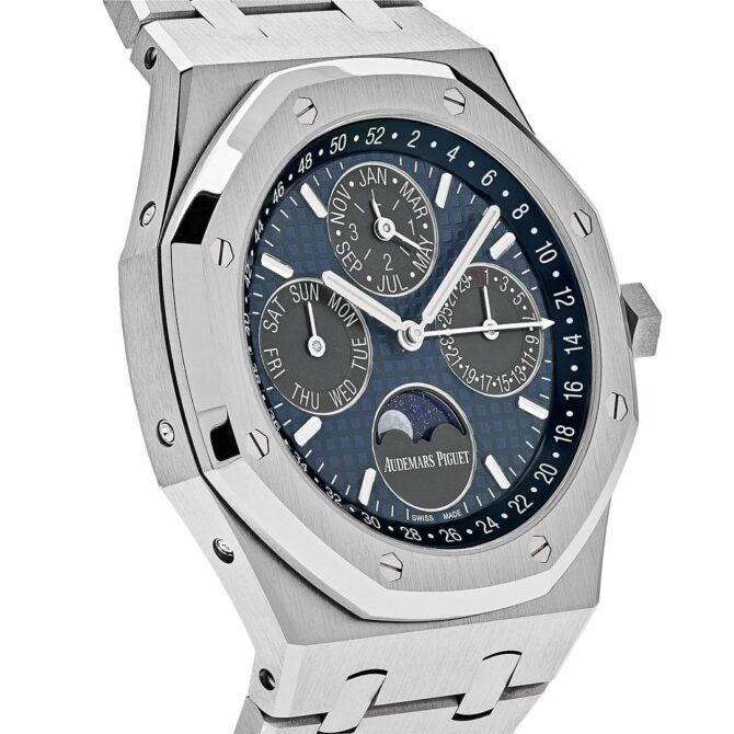 Audemars Piguet - Replica -Royal Oak Perpetual Calendar-26754-Blue-1