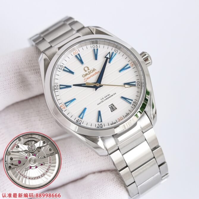 OMEGA-Replica -SEAMASTER Aqua Terra 150-Metal-White-2