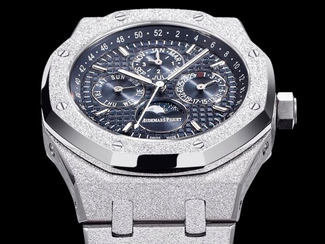 💎Audemars Piguet - Replica -Royal Oak Perpetual Calendar-26754-Gray