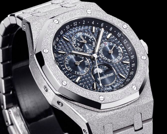 💎Audemars Piguet - Replica -Royal Oak Perpetual Calendar-26754-Gray