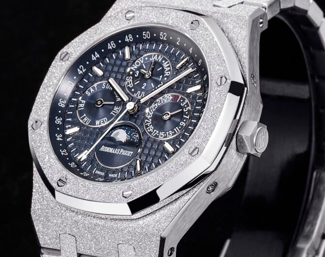 💎Audemars Piguet - Replica -Royal Oak Perpetual Calendar-26754-Gray