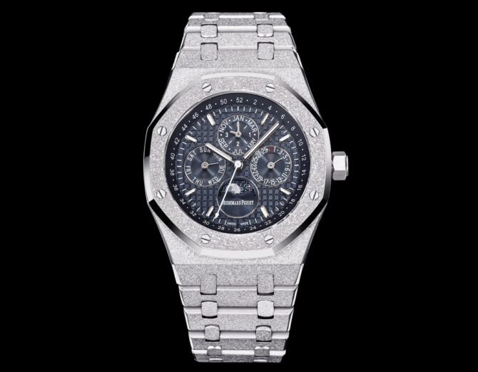 💎Audemars Piguet - Replica -Royal Oak Perpetual Calendar-26754-Gray