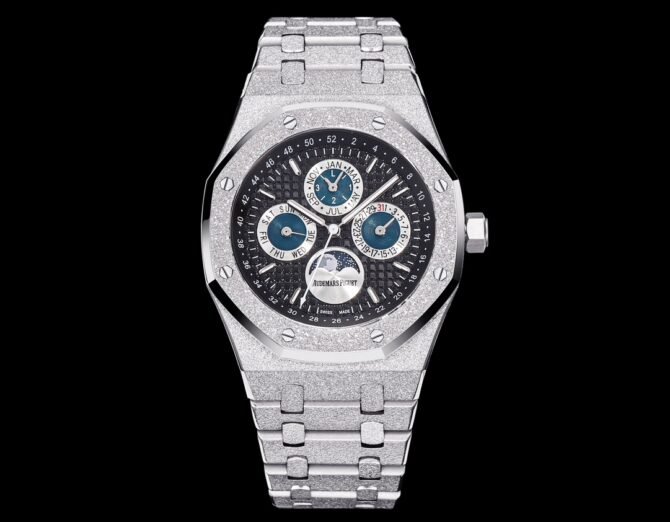 💎Audemars Piguet - Replica -Royal Oak Perpetual Calendar-26754-Black