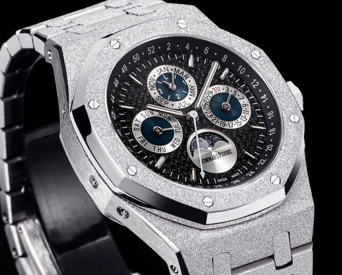 💎Audemars Piguet - Replica -Royal Oak Perpetual Calendar-26754-Black