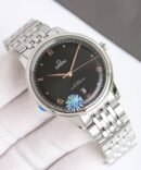 OMEGA-Replica -De Ville Prestige Co-Axial Master Chronometer 40mm-Metal-Black& Grey
