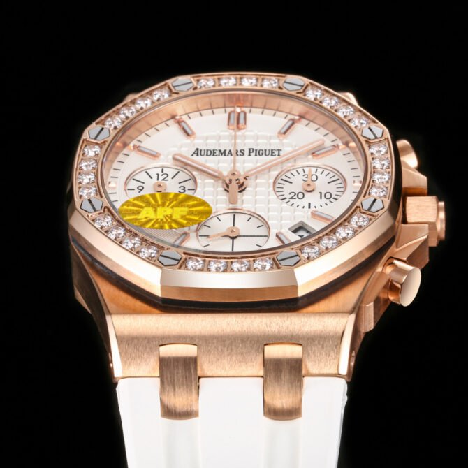 💎👩Audemars Piguet-Replica- 26048SK Royal Oak Offshore 37mm Quartz Ladies Watch-4