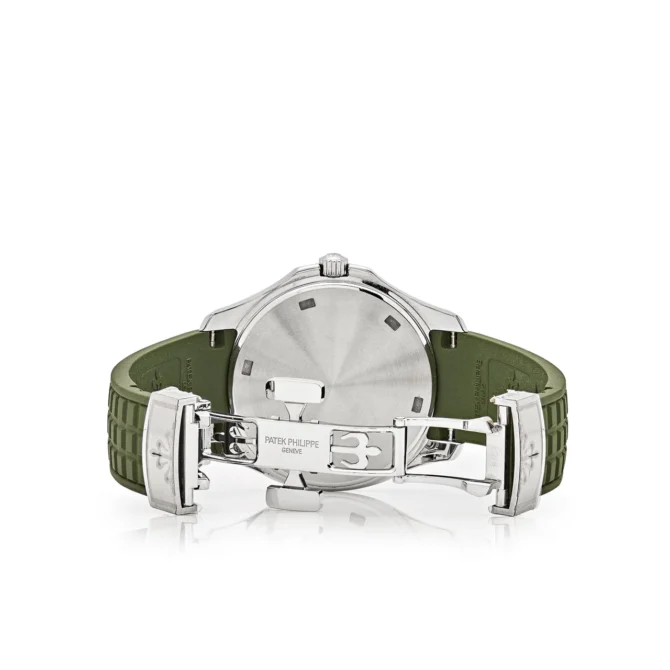 💎Patek Philippe Aquanaut Luce 5267/200A-011 'Ladies' Stainless Steel Green Dial Diamond Bezel