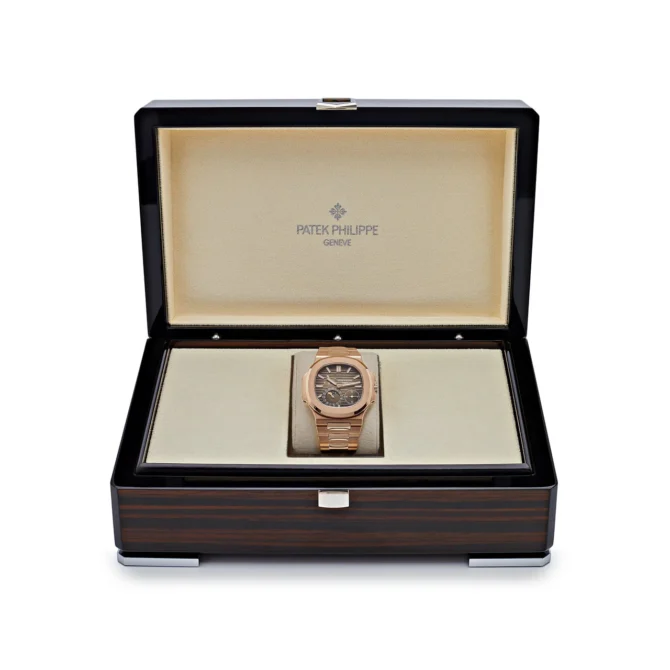 Patek Philippe Nautilus 5712/1R-001 Moon Phase Rose Gold