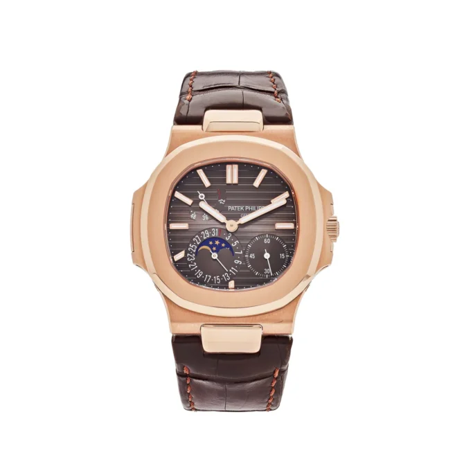 Patek Philippe Nautilus 5712R-001 Moon Phase Rose Gold-02