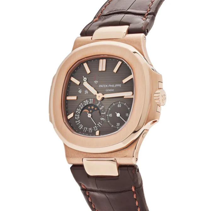 Patek Philippe Nautilus 5712R-001 Moon Phase Rose Gold-02