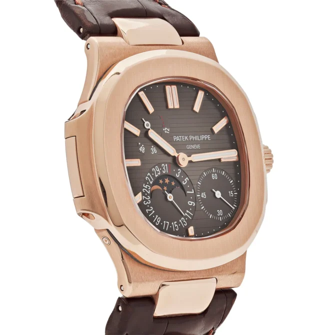 Patek Philippe Nautilus 5712R-001 Moon Phase Rose Gold-02