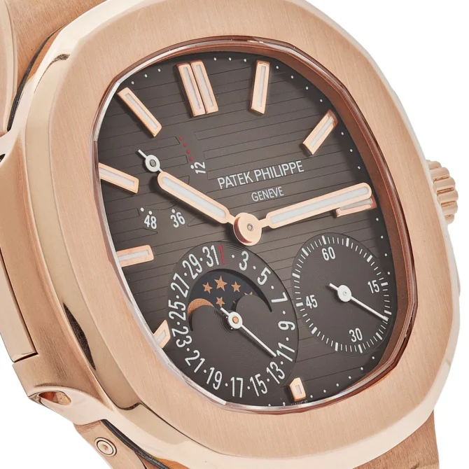 Patek Philippe Nautilus 5712R-001 Moon Phase Rose Gold-02